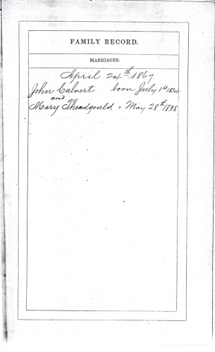 CalvertBible-Marriages